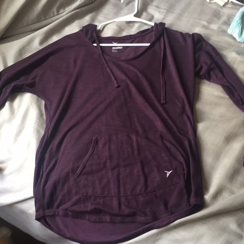 Dark purple long sleeve